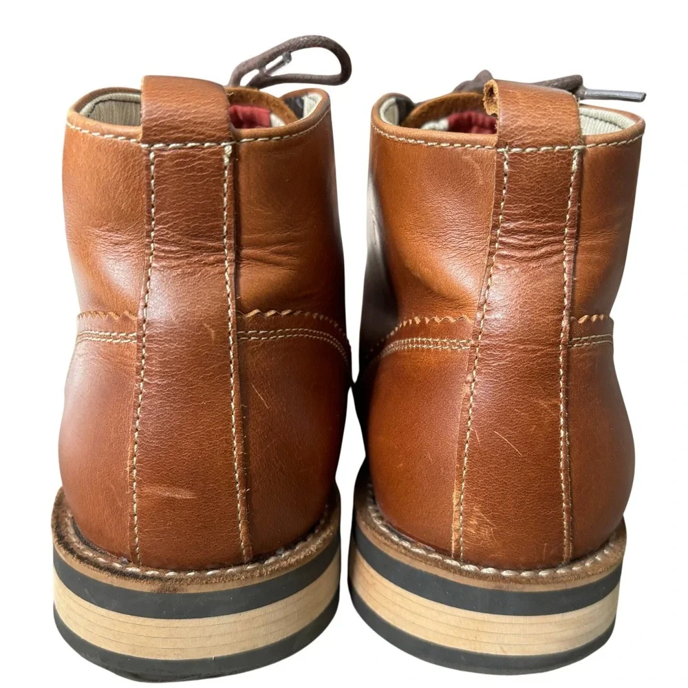 Original‎ Penguin Monty Leather Chukka Boots Sz 11 Brown Leather Business Casual